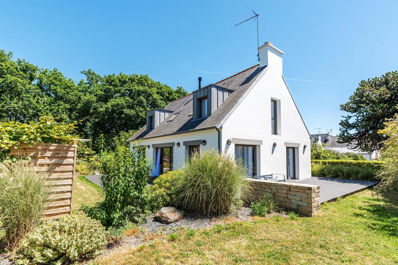 Les Peupliers - Maison De Vacances Avec Jardin Bénodet Buitenkant foto